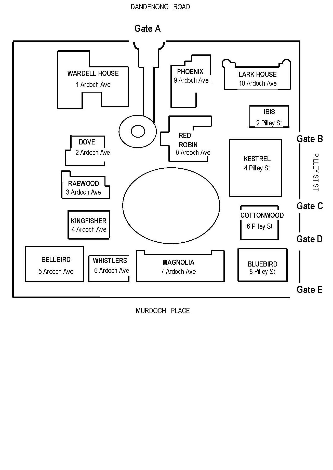 map of ardoch gates