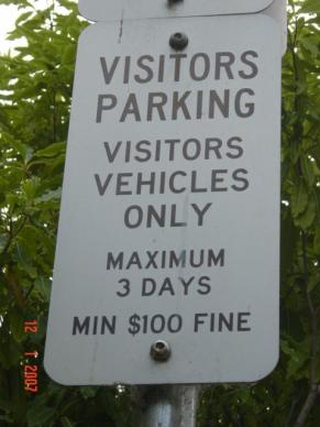 Parking at Ardoch