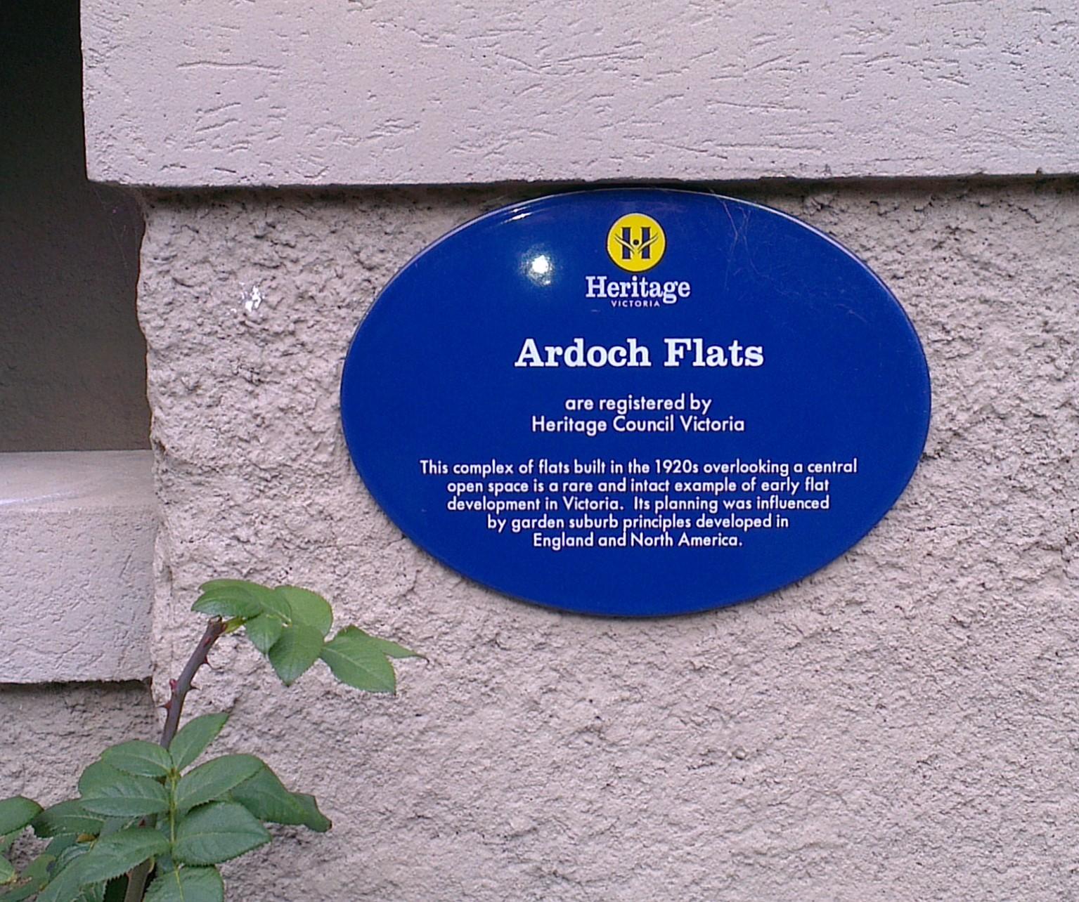 Heritage plaque